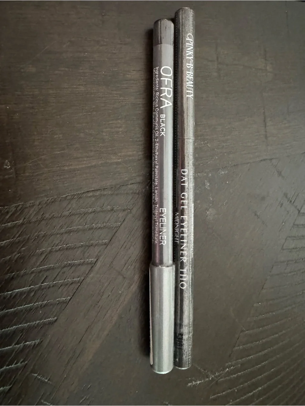 OFRA & Pink B Beuty Black Twist-Up Eyeliner & Black Pencil Duo